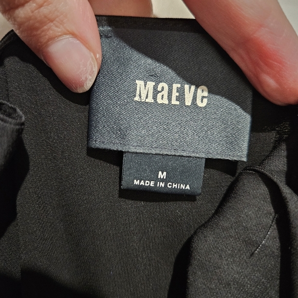 Anthropologie Maeve Sloan Grecian Draped Midi Dress Sz M - Picture 3 of 7